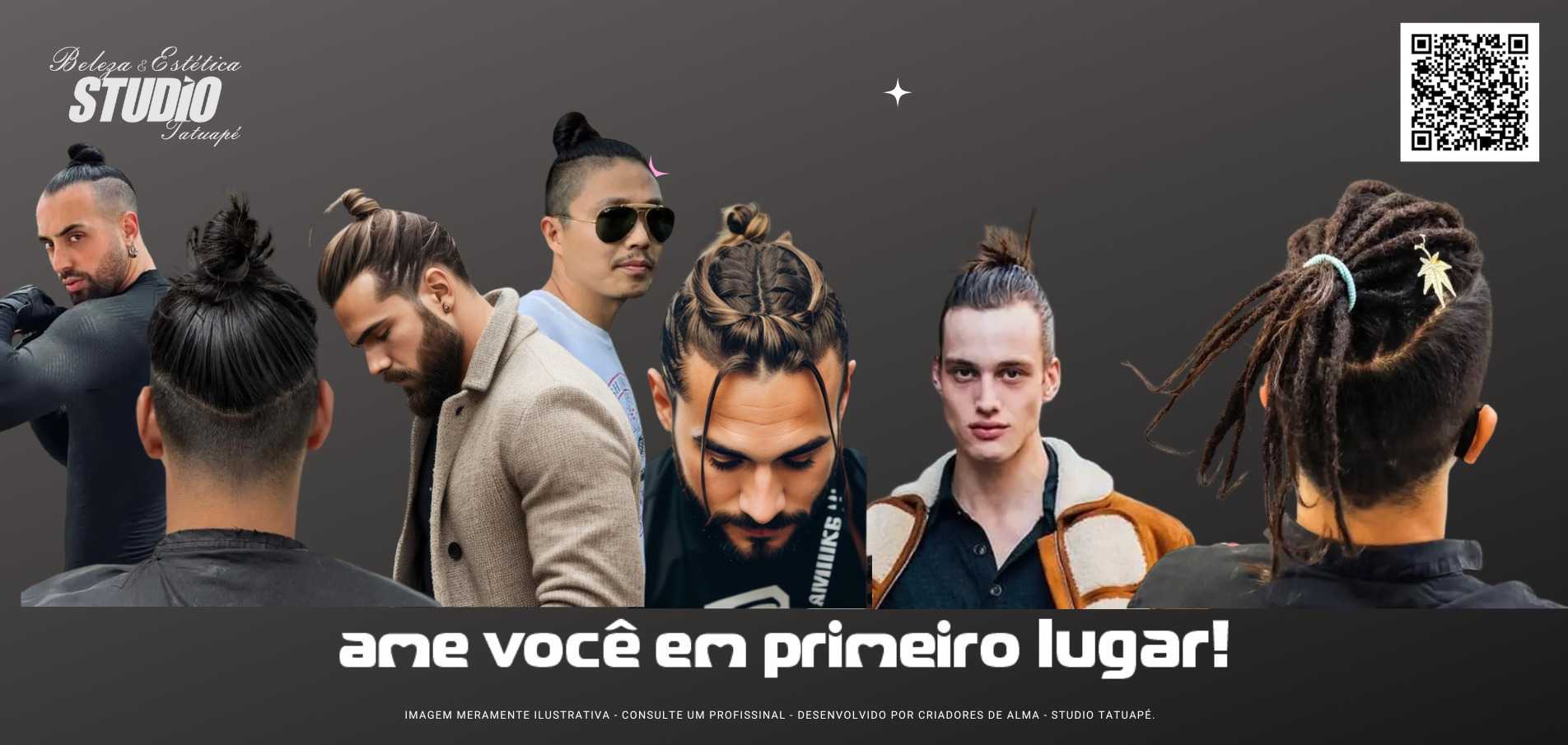 Banner do artigo - Coque + Masculino + Undercut no Tatuapé