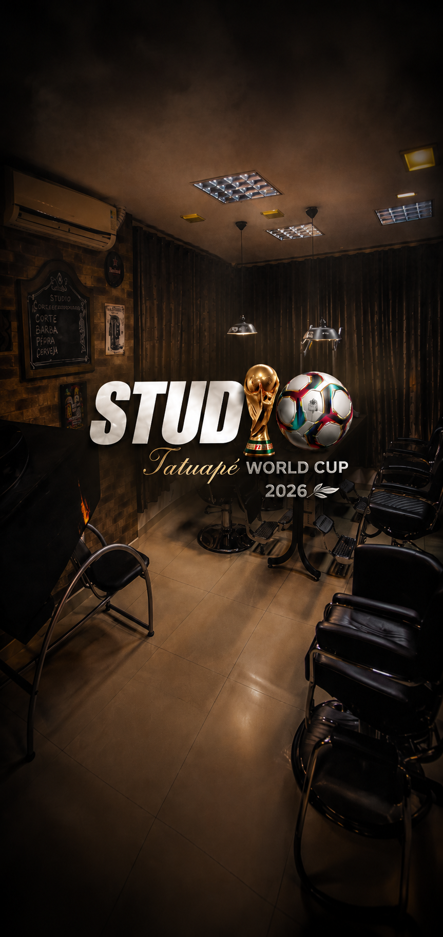 Barbearia STUDIO Tatuapé - Copa do Mundo 2026